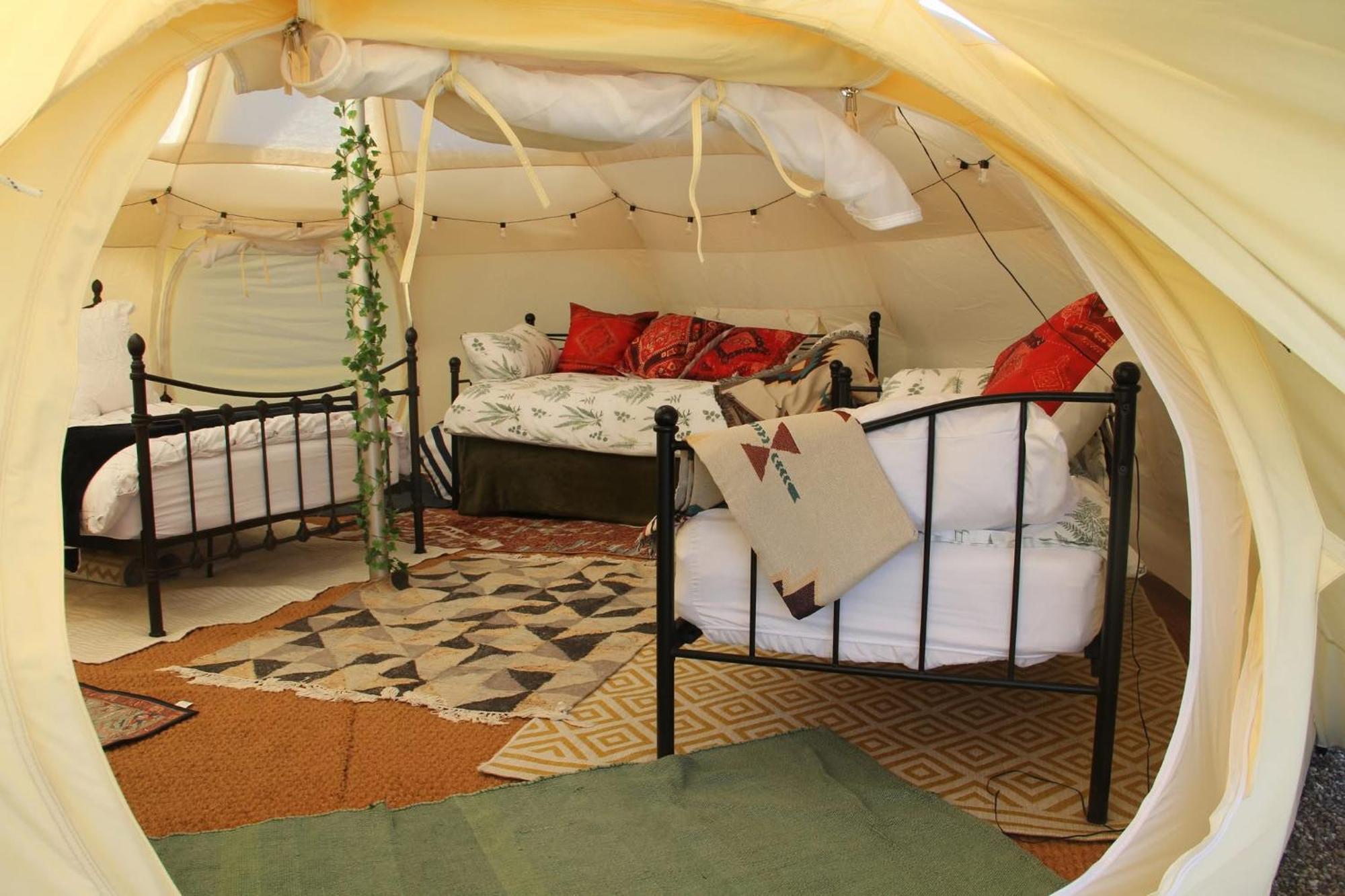 Luxury tent Tal-y-fan Farm 6m Stargazer Tent