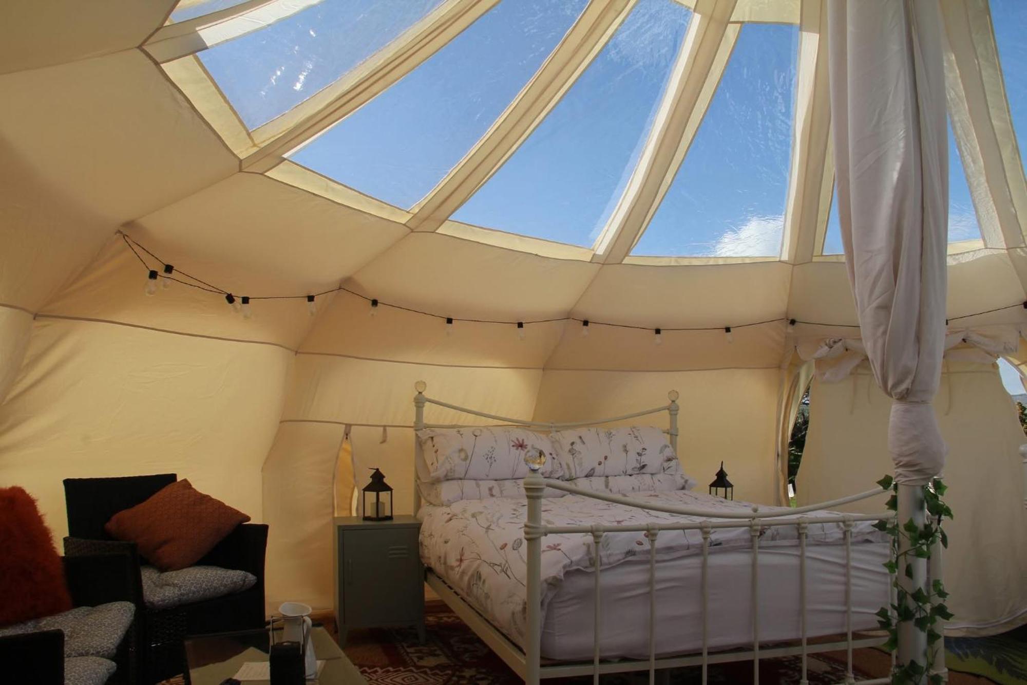 Luxury tent Tal-y-fan Farm 6m Stargazer Tent *